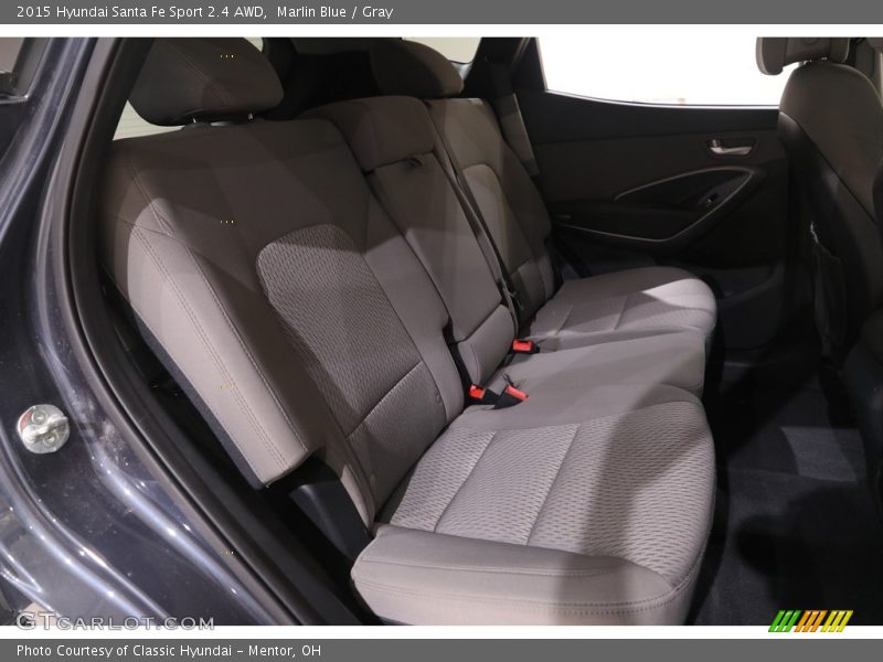 Marlin Blue / Gray 2015 Hyundai Santa Fe Sport 2.4 AWD