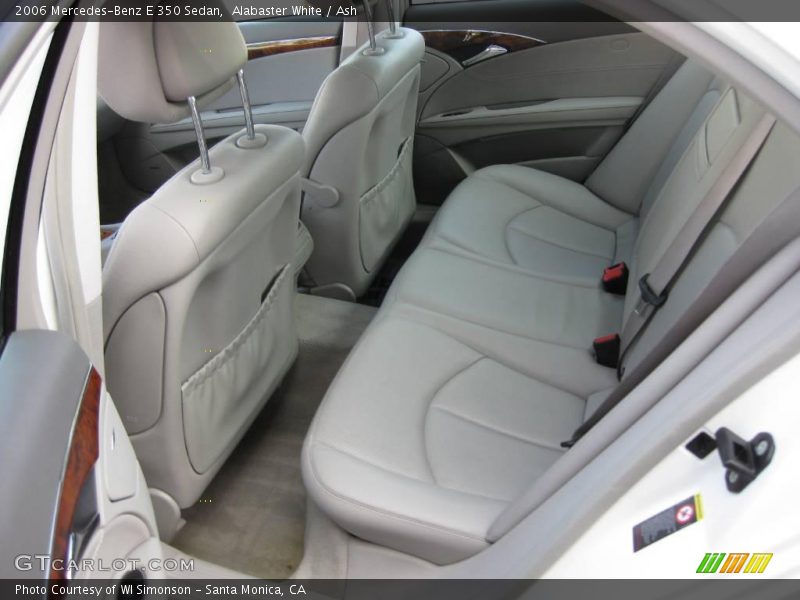 Alabaster White / Ash 2006 Mercedes-Benz E 350 Sedan