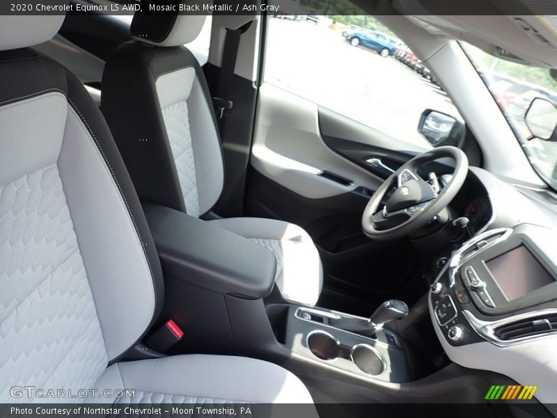 Mosaic Black Metallic / Ash Gray 2020 Chevrolet Equinox LS AWD