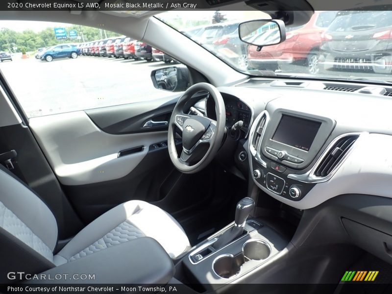 Mosaic Black Metallic / Ash Gray 2020 Chevrolet Equinox LS AWD