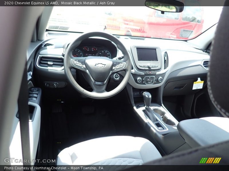 Mosaic Black Metallic / Ash Gray 2020 Chevrolet Equinox LS AWD