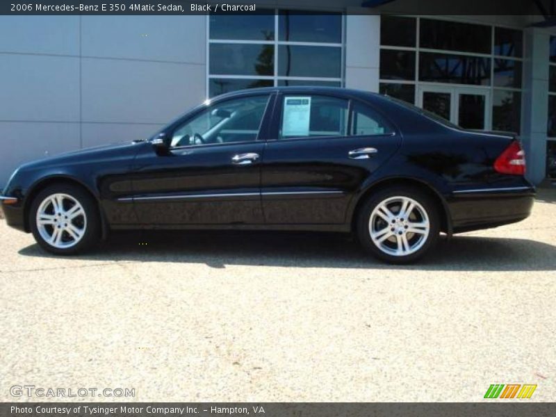 Black / Charcoal 2006 Mercedes-Benz E 350 4Matic Sedan