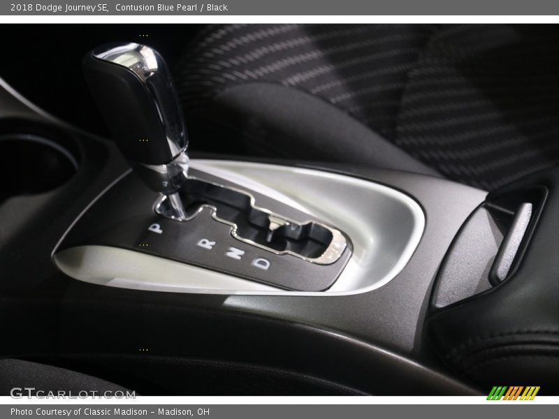 Contusion Blue Pearl / Black 2018 Dodge Journey SE