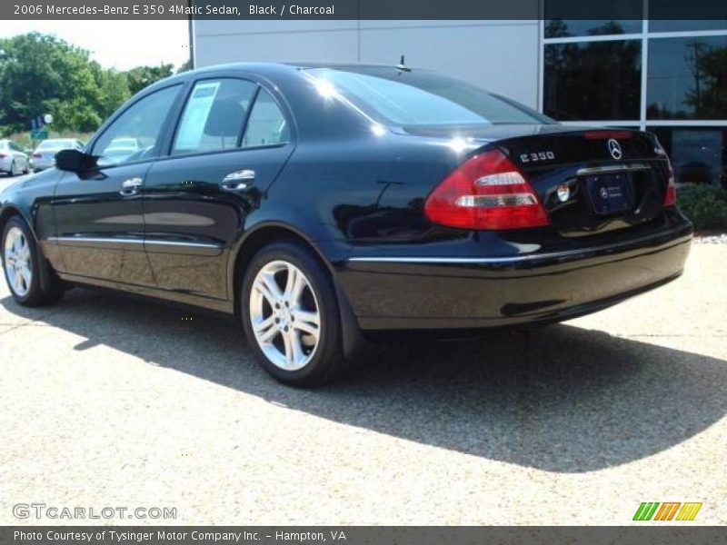 Black / Charcoal 2006 Mercedes-Benz E 350 4Matic Sedan