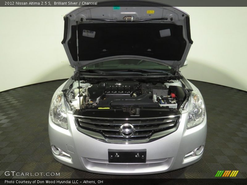 Brilliant Silver / Charcoal 2012 Nissan Altima 2.5 S