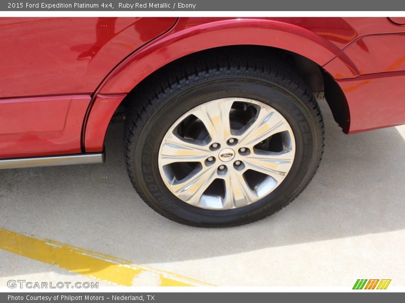 Ruby Red Metallic / Ebony 2015 Ford Expedition Platinum 4x4