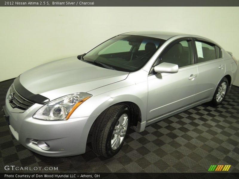 Brilliant Silver / Charcoal 2012 Nissan Altima 2.5 S
