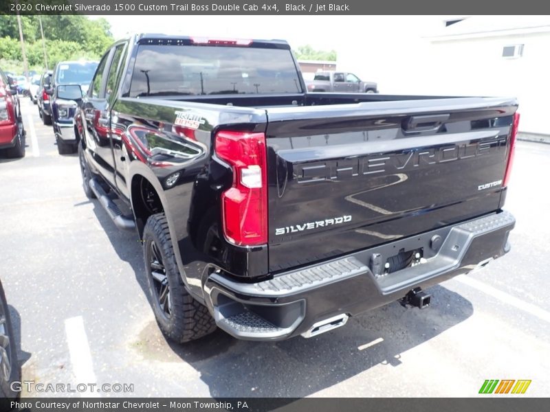 Black / Jet Black 2020 Chevrolet Silverado 1500 Custom Trail Boss Double Cab 4x4