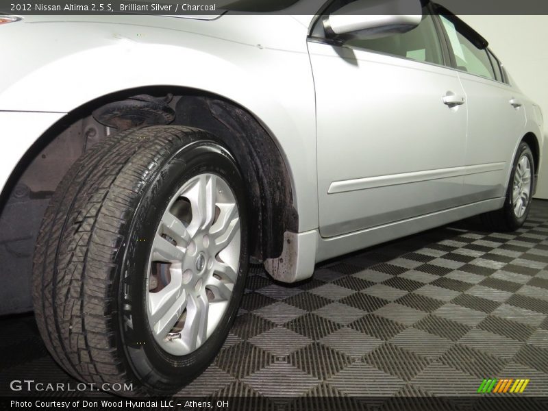 Brilliant Silver / Charcoal 2012 Nissan Altima 2.5 S