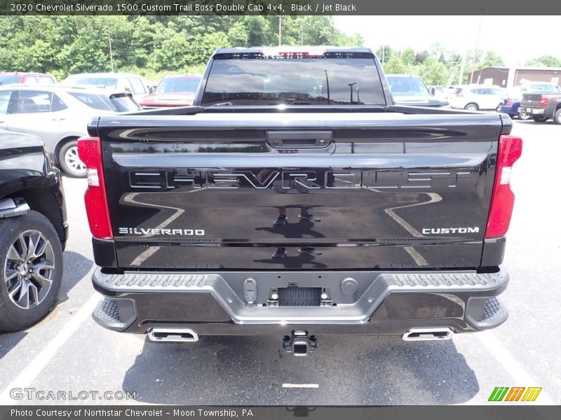 Black / Jet Black 2020 Chevrolet Silverado 1500 Custom Trail Boss Double Cab 4x4