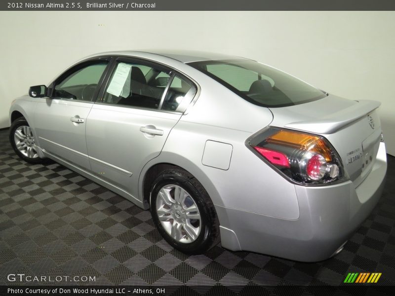 Brilliant Silver / Charcoal 2012 Nissan Altima 2.5 S