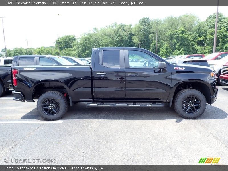  2020 Silverado 1500 Custom Trail Boss Double Cab 4x4 Black