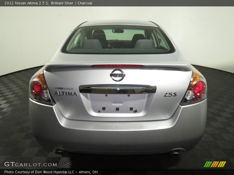 Brilliant Silver / Charcoal 2012 Nissan Altima 2.5 S