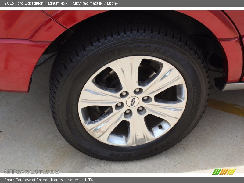 Ruby Red Metallic / Ebony 2015 Ford Expedition Platinum 4x4