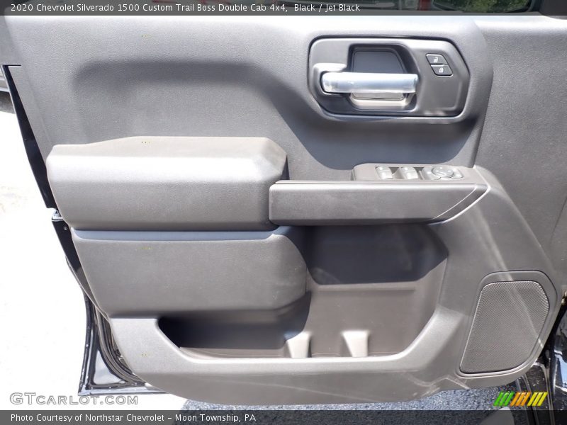 Black / Jet Black 2020 Chevrolet Silverado 1500 Custom Trail Boss Double Cab 4x4