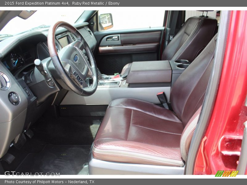 Ruby Red Metallic / Ebony 2015 Ford Expedition Platinum 4x4