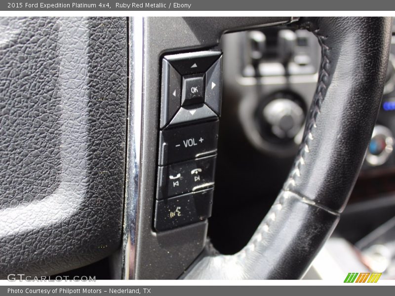 Ruby Red Metallic / Ebony 2015 Ford Expedition Platinum 4x4