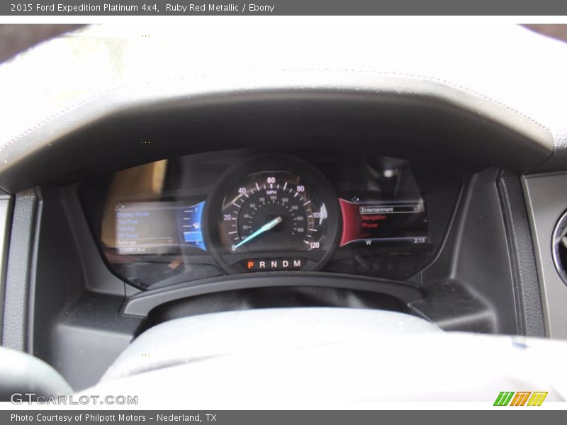 Ruby Red Metallic / Ebony 2015 Ford Expedition Platinum 4x4