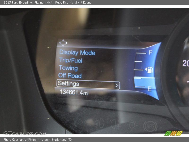 Ruby Red Metallic / Ebony 2015 Ford Expedition Platinum 4x4