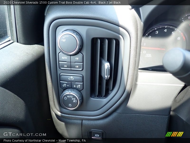 Black / Jet Black 2020 Chevrolet Silverado 1500 Custom Trail Boss Double Cab 4x4