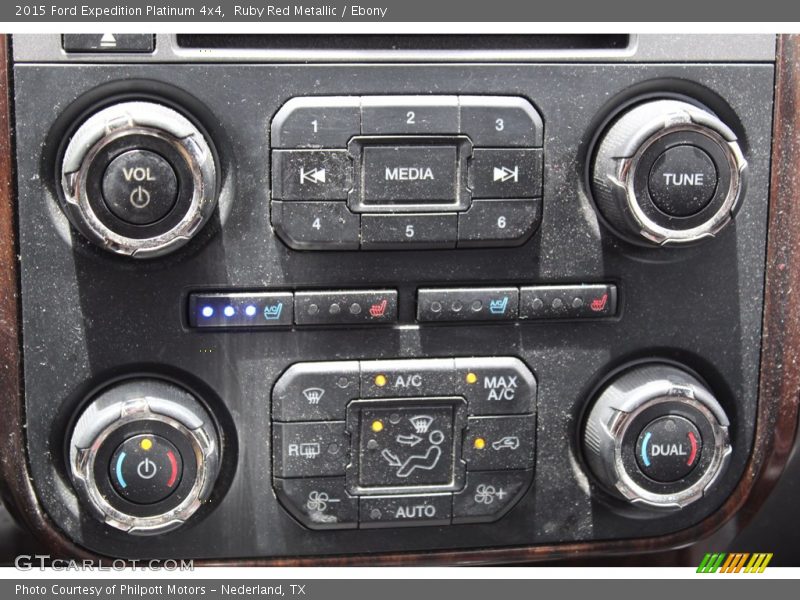 Ruby Red Metallic / Ebony 2015 Ford Expedition Platinum 4x4