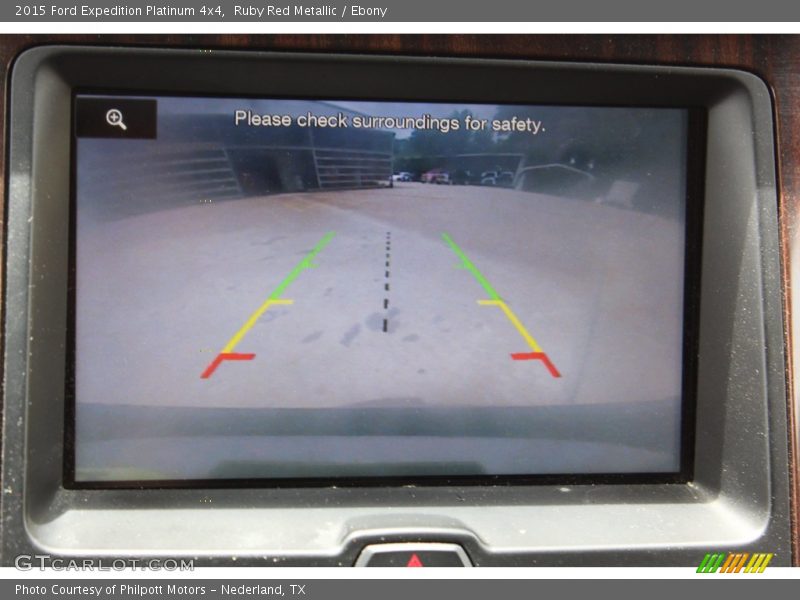 Ruby Red Metallic / Ebony 2015 Ford Expedition Platinum 4x4
