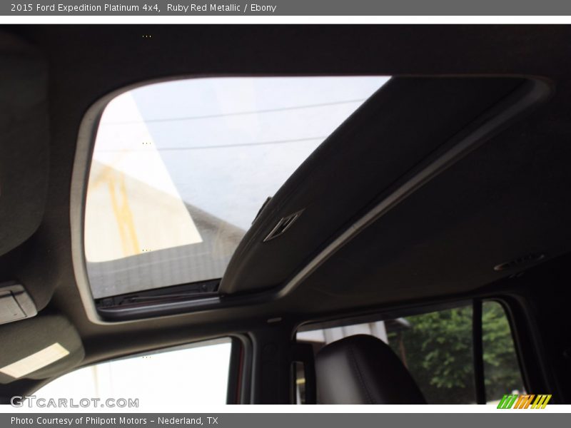 Ruby Red Metallic / Ebony 2015 Ford Expedition Platinum 4x4