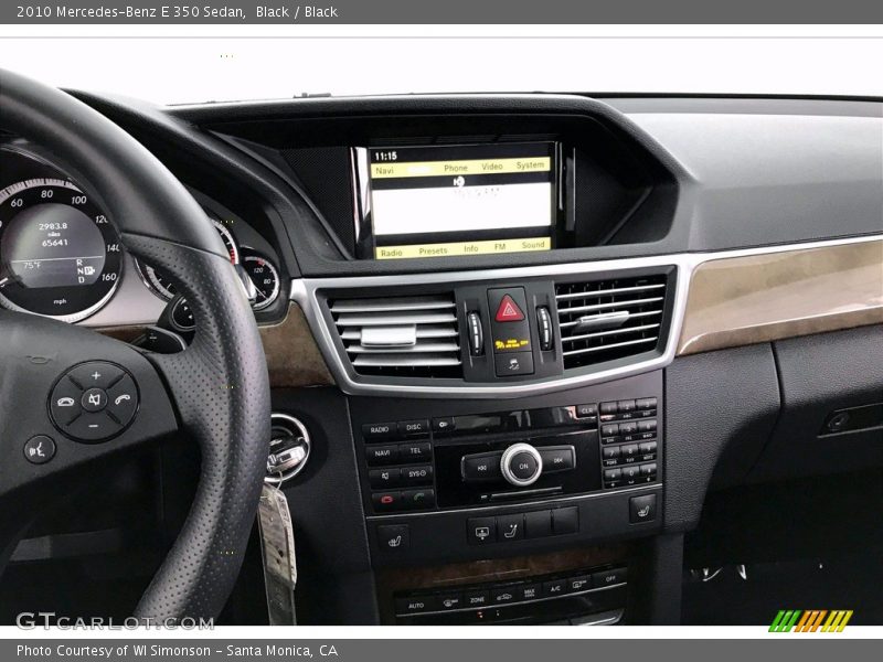 Black / Black 2010 Mercedes-Benz E 350 Sedan