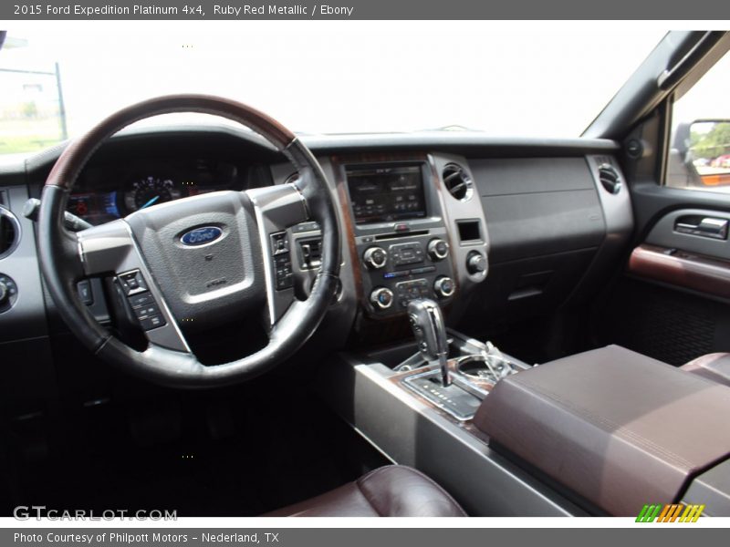 Ruby Red Metallic / Ebony 2015 Ford Expedition Platinum 4x4