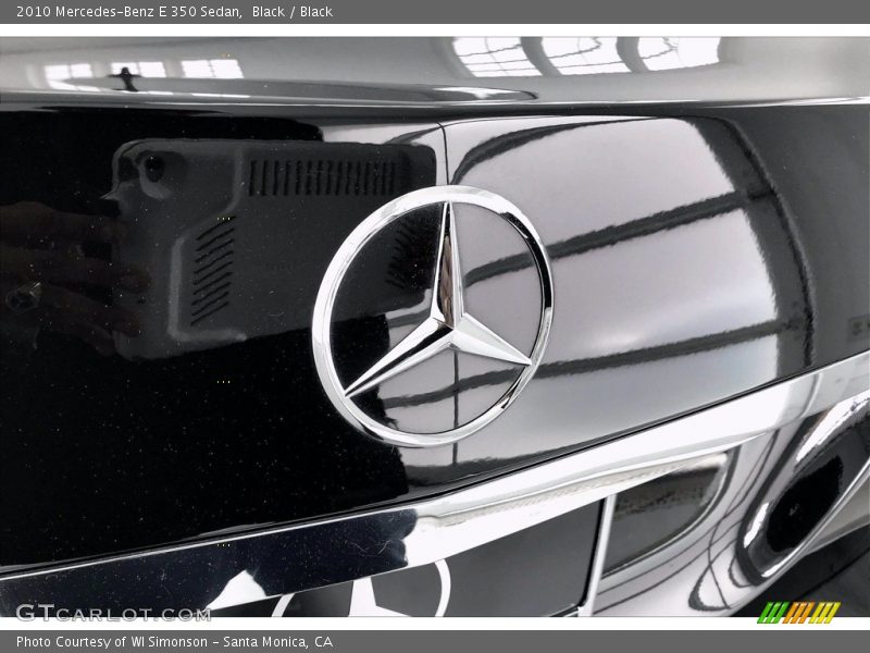 Black / Black 2010 Mercedes-Benz E 350 Sedan
