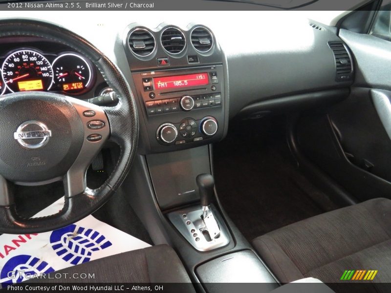 Brilliant Silver / Charcoal 2012 Nissan Altima 2.5 S
