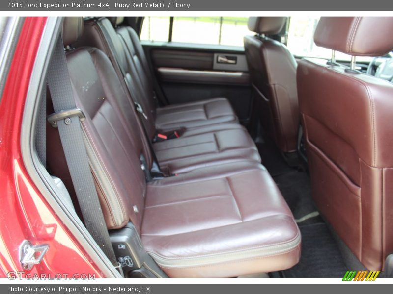 Ruby Red Metallic / Ebony 2015 Ford Expedition Platinum 4x4