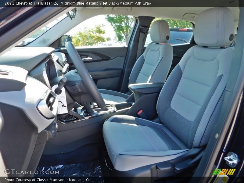 Midnight Blue Metallic / Jet Black/Medium Ash Gray 2021 Chevrolet TrailBlazer LS