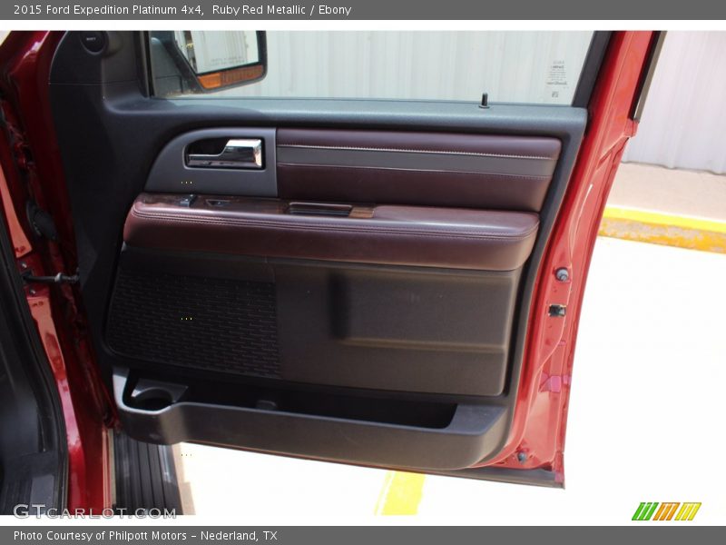Ruby Red Metallic / Ebony 2015 Ford Expedition Platinum 4x4