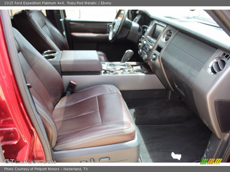 Ruby Red Metallic / Ebony 2015 Ford Expedition Platinum 4x4