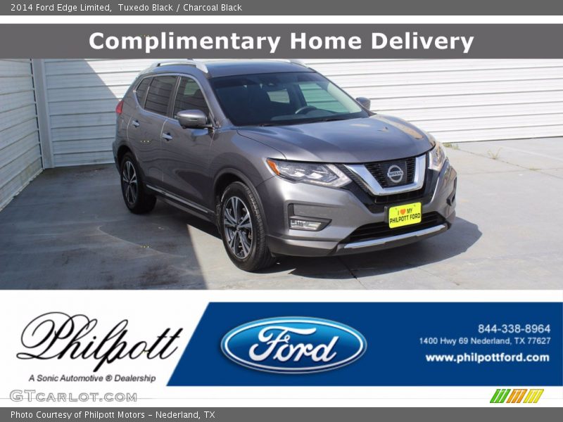 Tuxedo Black / Charcoal Black 2014 Ford Edge Limited