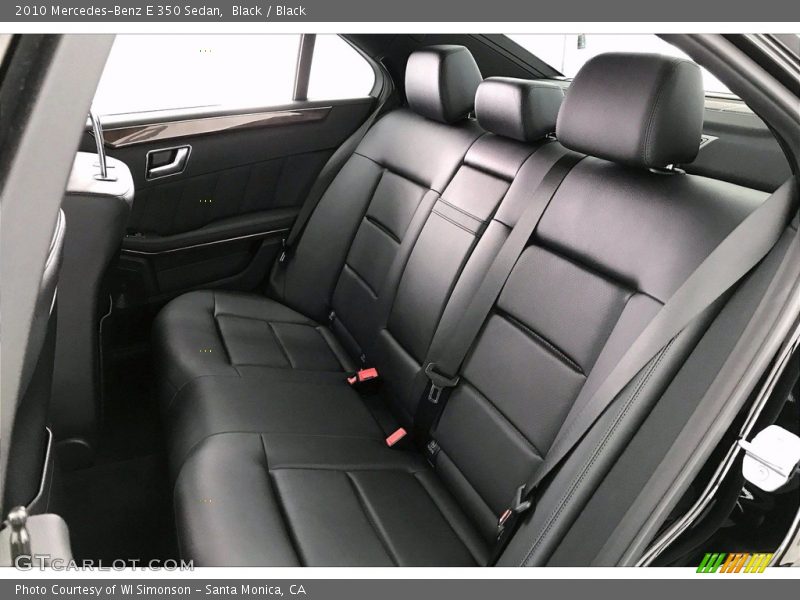 Black / Black 2010 Mercedes-Benz E 350 Sedan