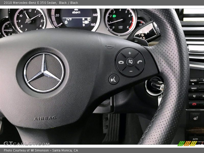 Black / Black 2010 Mercedes-Benz E 350 Sedan