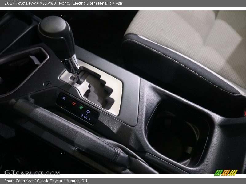 Electric Storm Metallic / Ash 2017 Toyota RAV4 XLE AWD Hybrid