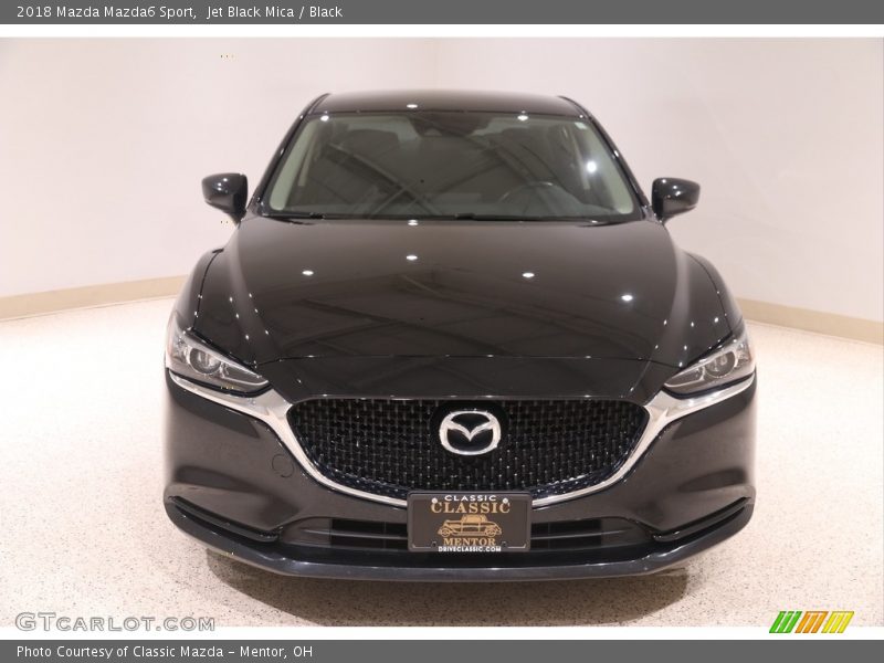 Jet Black Mica / Black 2018 Mazda Mazda6 Sport