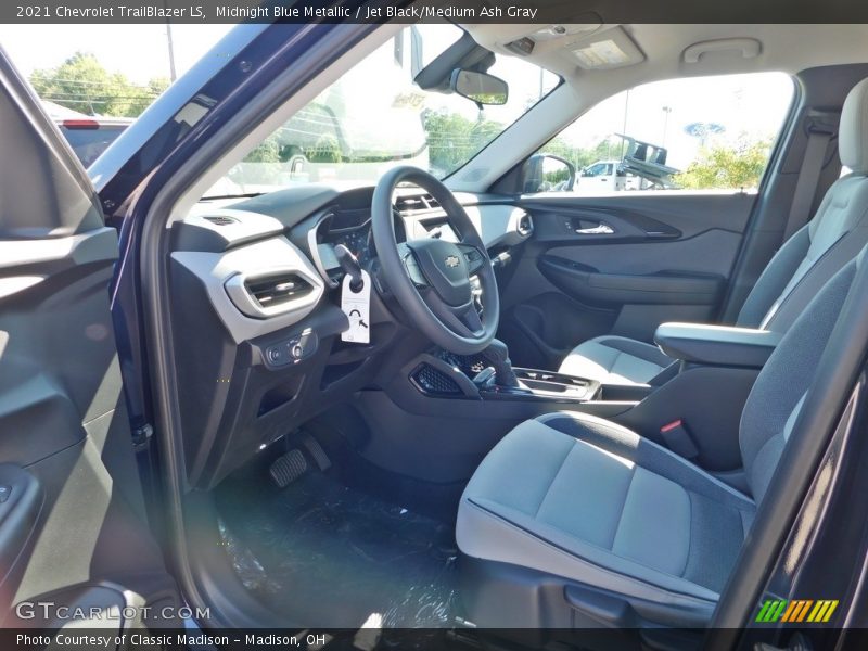  2021 TrailBlazer LS Jet Black/Medium Ash Gray Interior