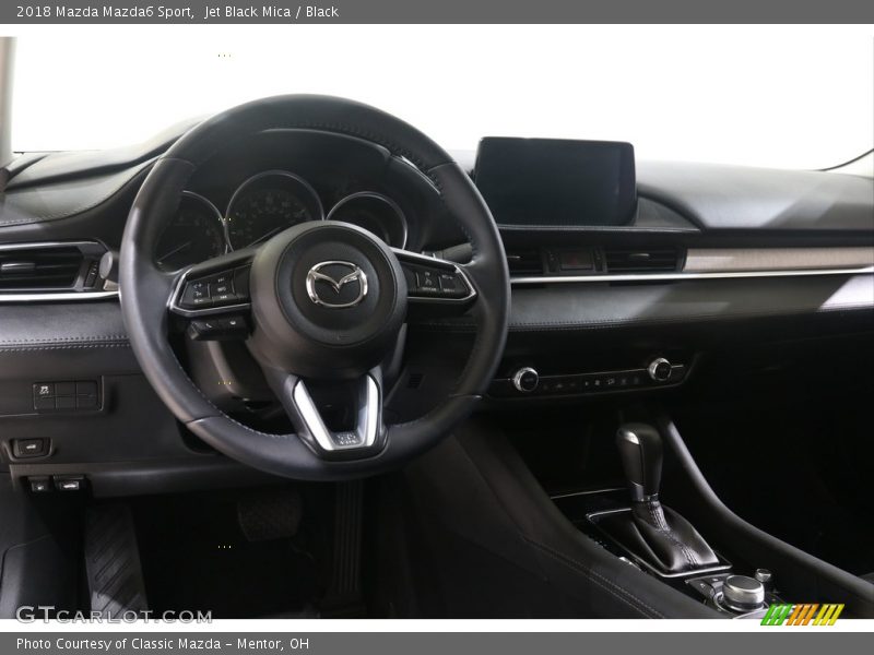 Jet Black Mica / Black 2018 Mazda Mazda6 Sport