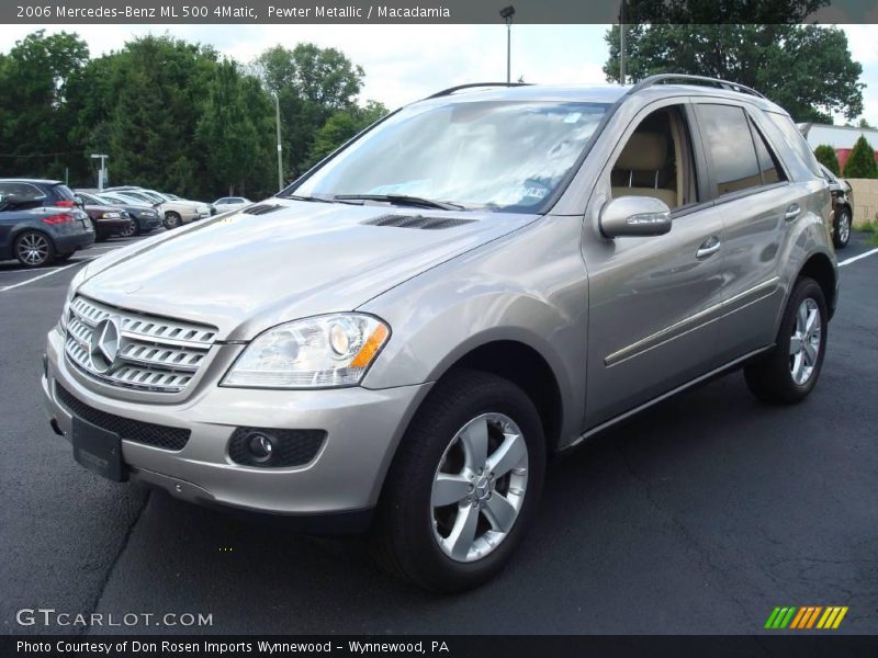 Pewter Metallic / Macadamia 2006 Mercedes-Benz ML 500 4Matic