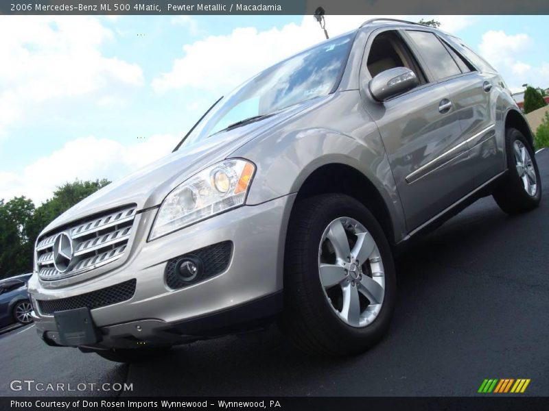 Pewter Metallic / Macadamia 2006 Mercedes-Benz ML 500 4Matic