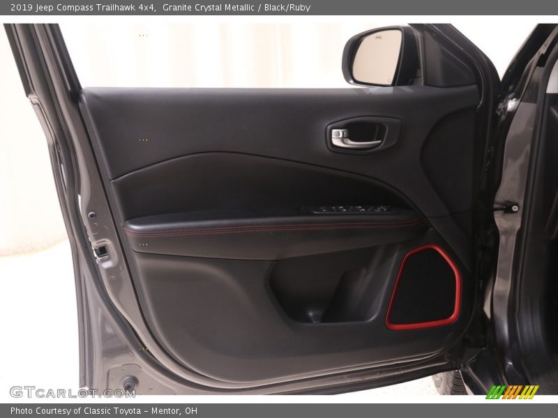 Granite Crystal Metallic / Black/Ruby 2019 Jeep Compass Trailhawk 4x4