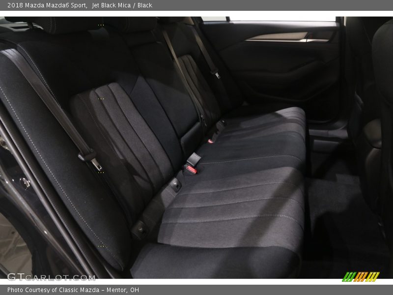 Jet Black Mica / Black 2018 Mazda Mazda6 Sport
