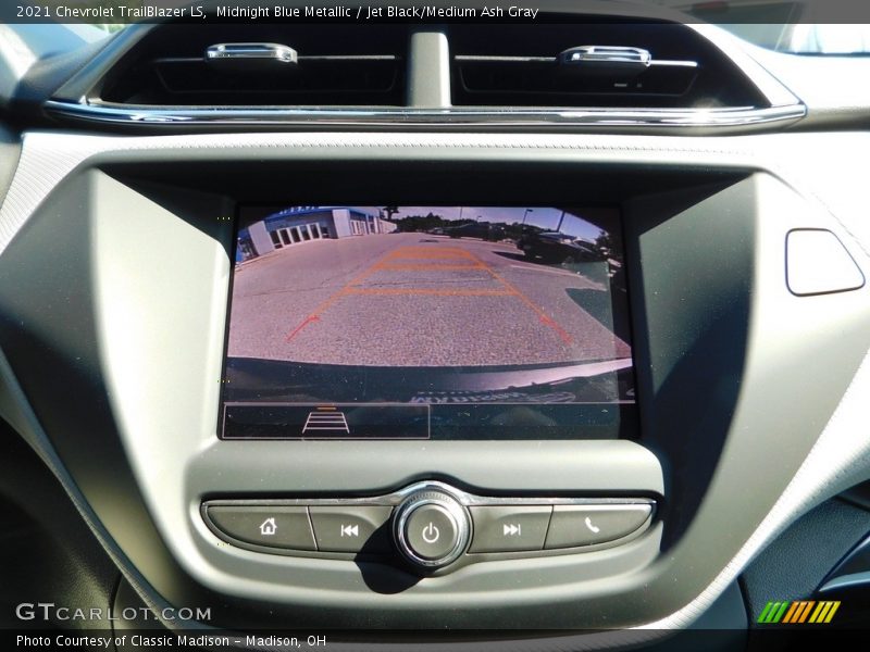 Midnight Blue Metallic / Jet Black/Medium Ash Gray 2021 Chevrolet TrailBlazer LS
