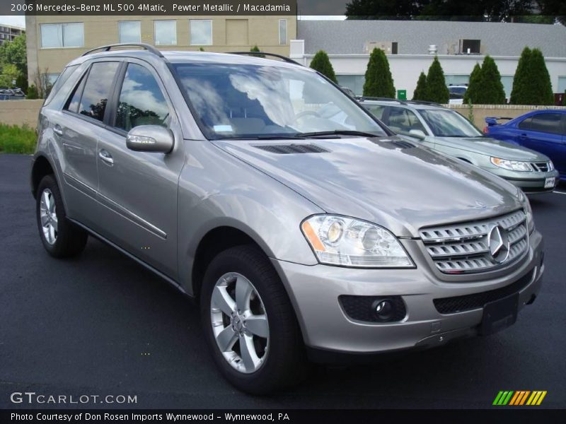 Pewter Metallic / Macadamia 2006 Mercedes-Benz ML 500 4Matic