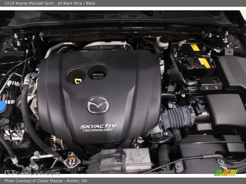 Jet Black Mica / Black 2018 Mazda Mazda6 Sport