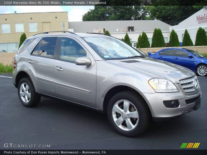 Pewter Metallic / Macadamia 2006 Mercedes-Benz ML 500 4Matic